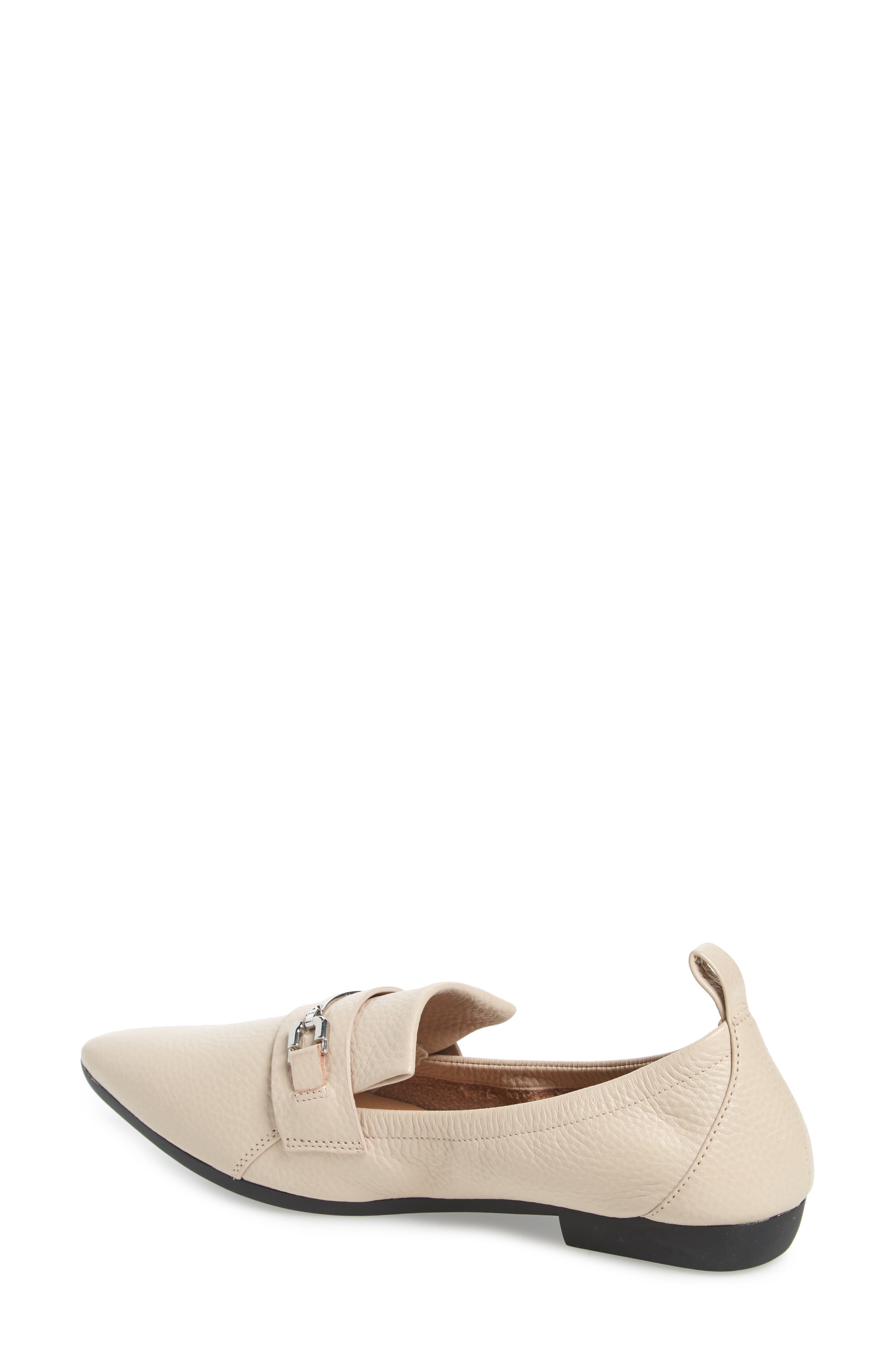 Domino Skimmer Flat, Alternate, color, BLUSH LEATHER