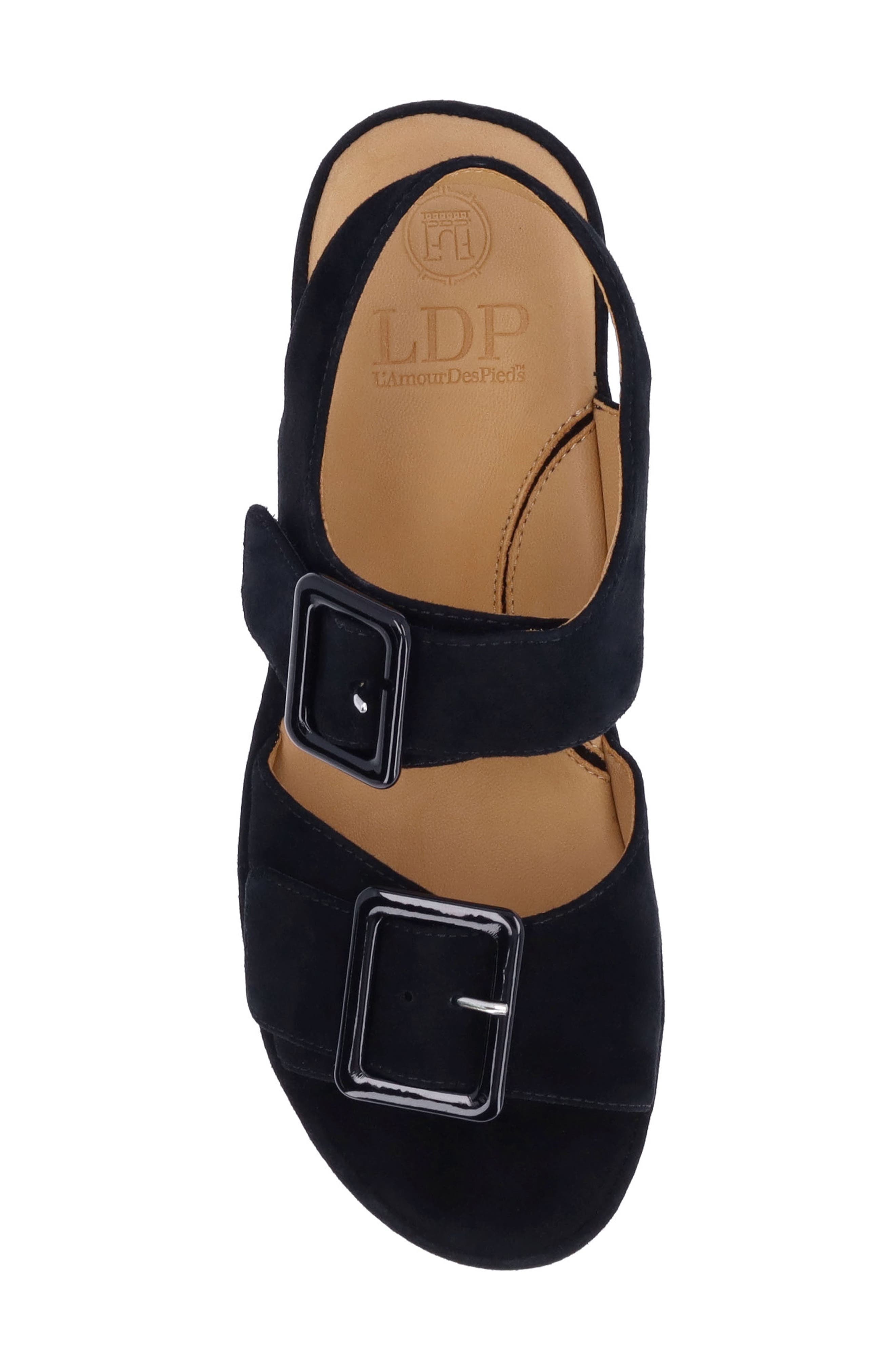 L'Amour des Pieds Cantura Slingback Sandal, Alternate, color, Black