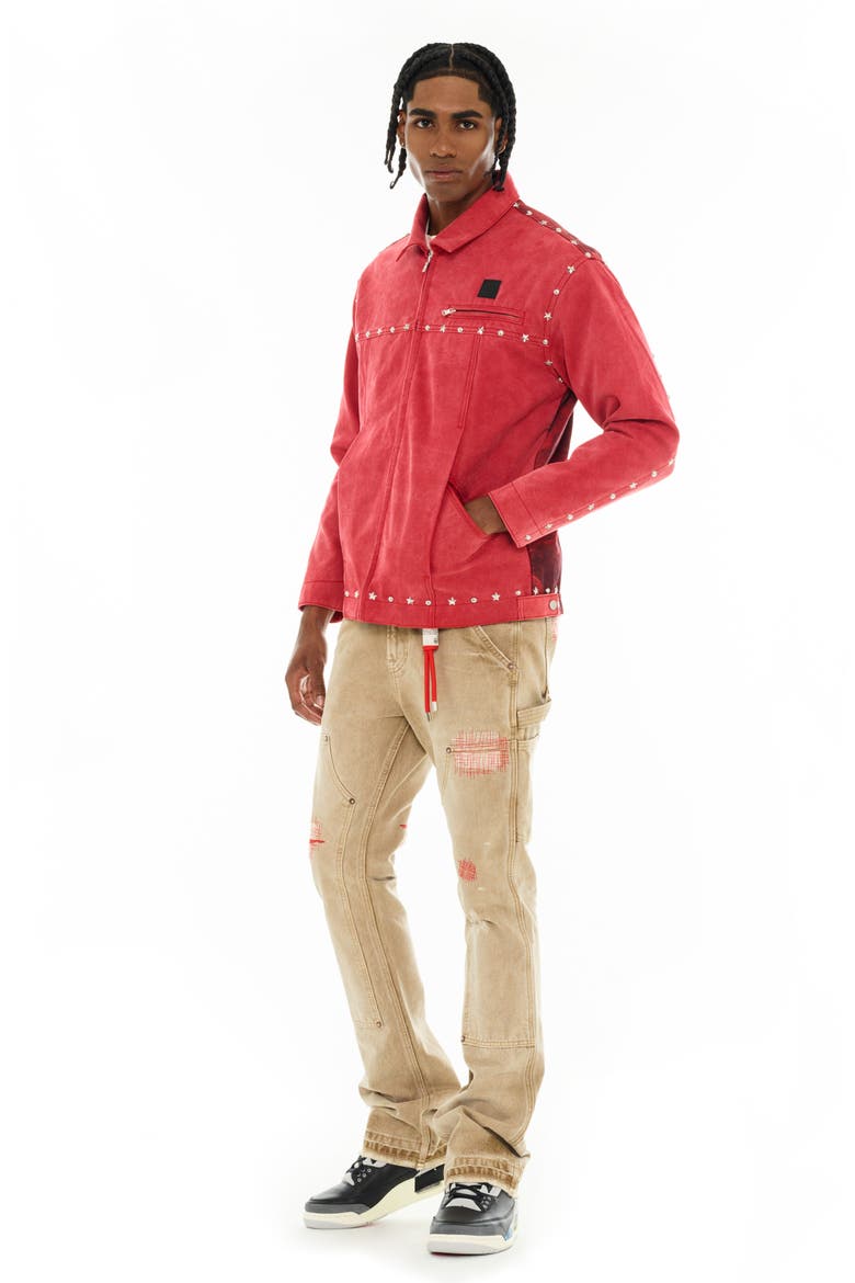 Lenny 603 Carpenter Bootcut Jeans, Alternate, color, KHAKI CANVAS