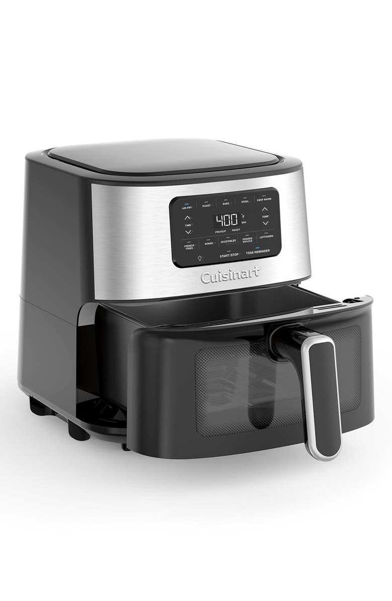 Cuisinart 6 Quart Basket Airfryer, Alternate, color, Black