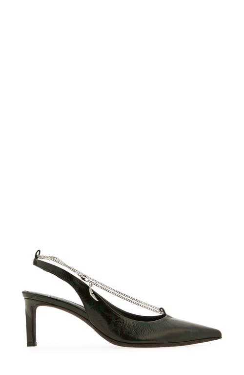 Zadig & Voltaire First Night Slingback Pump In Abyss