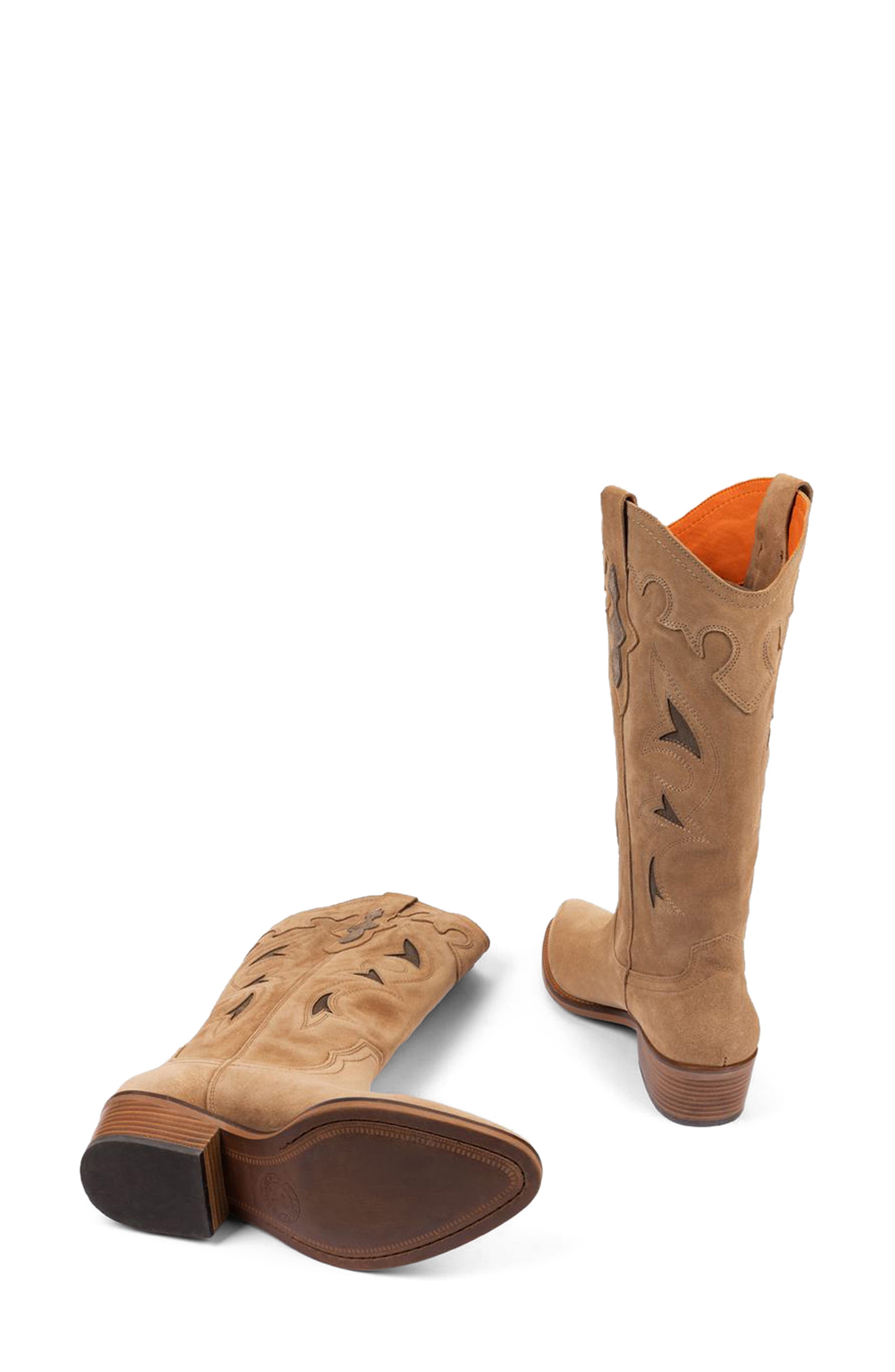 Penelope Chilvers Jolene Paloma Cowboy Boot, Alternate, color, Almond