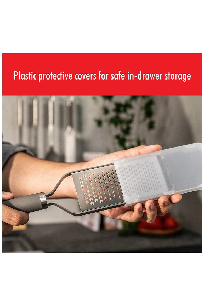 Pro 3-Piece Grater Set, Alternate, color, SILVER