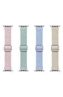 4-Pack Assorted Nylon Apple Watch® Watchbands