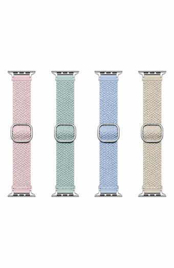 4-Pack Assorted Nylon Apple Watch® Watchbands