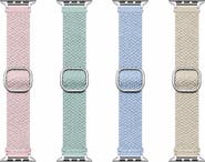 Posh Tech 4-Pack Assorted Nylon Apple Watch® Watchbands
