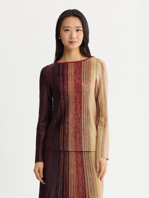 Lurex Knit Tunic