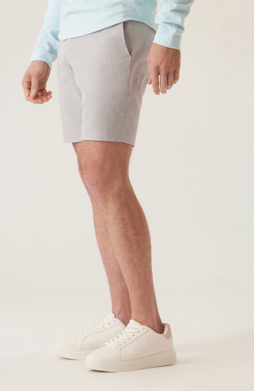 Shop Deke Oasis Luxeflex Twill Bermuda Shorts In Stone
