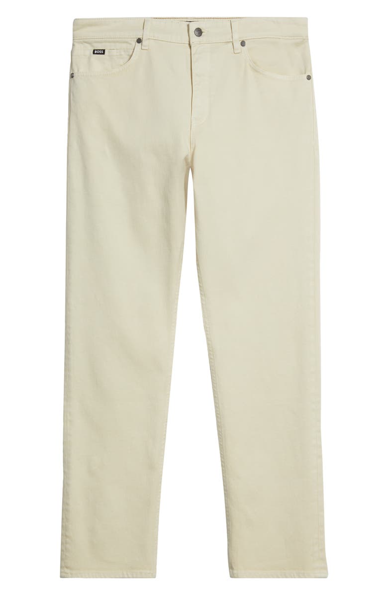 BOSS Ogden Straight Leg Jeans, Alternate, color, Open White