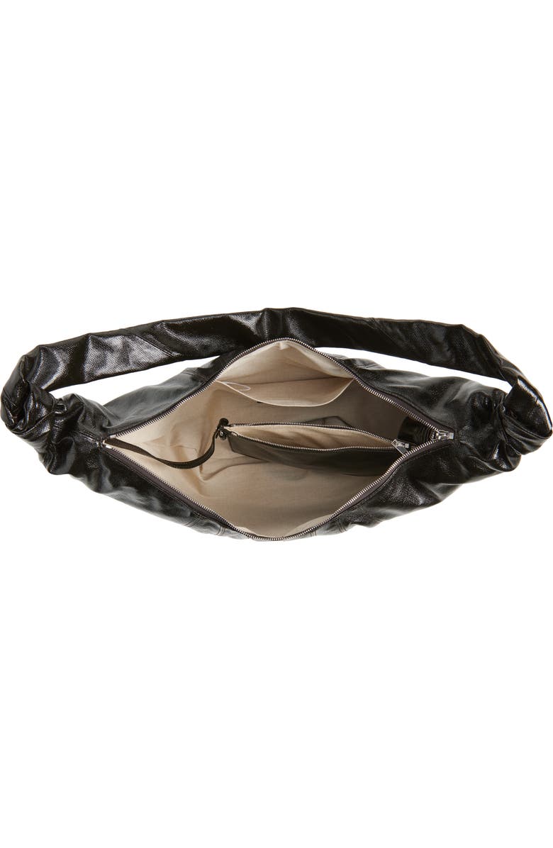 Lemaire Large Croissant Coated Cotton Canvas Shoulder Bag, Alternate, color,