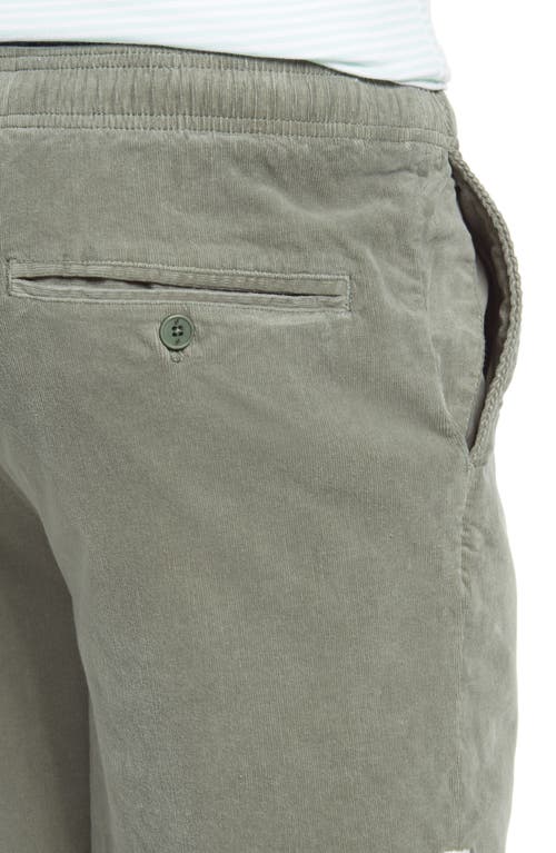 Goodlife Stretch Corduroy Shorts In Laurel Wreath