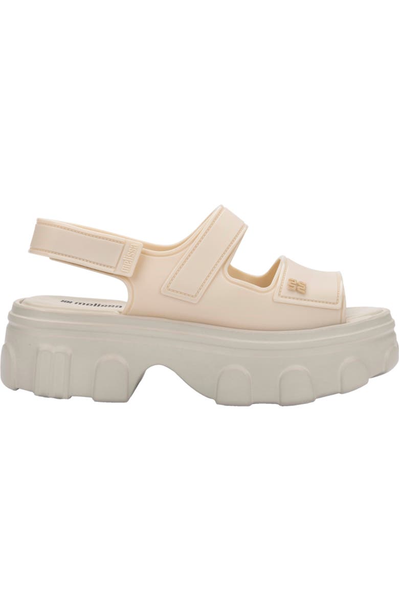 Melissa Ella Move Platform Sandal, Alternate, color, Light Beige