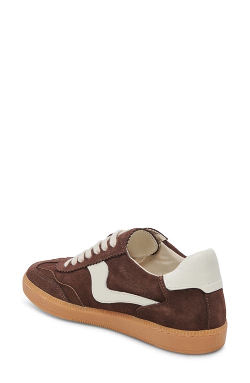 Dolce Vita Notice Sneakers Dk Brown Suede In Brown