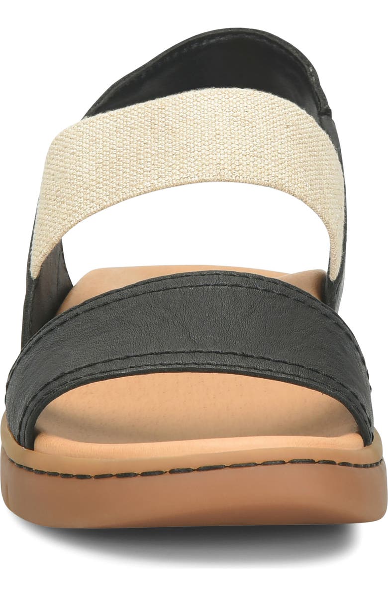 Børn Amabel Slingback Sandal, Alternate, color, Black Leather