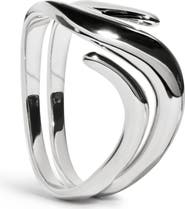 Monica Vinader Swirl Wrap Ring