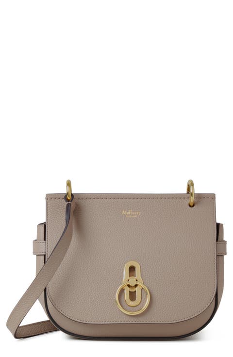 ショルダーバッグ・ポシェット MULBERRY Woman Crossbody bags Grey HH9382736 W160 Mulberry Grey Leather Crossbody – Siopaella Designer Exchange