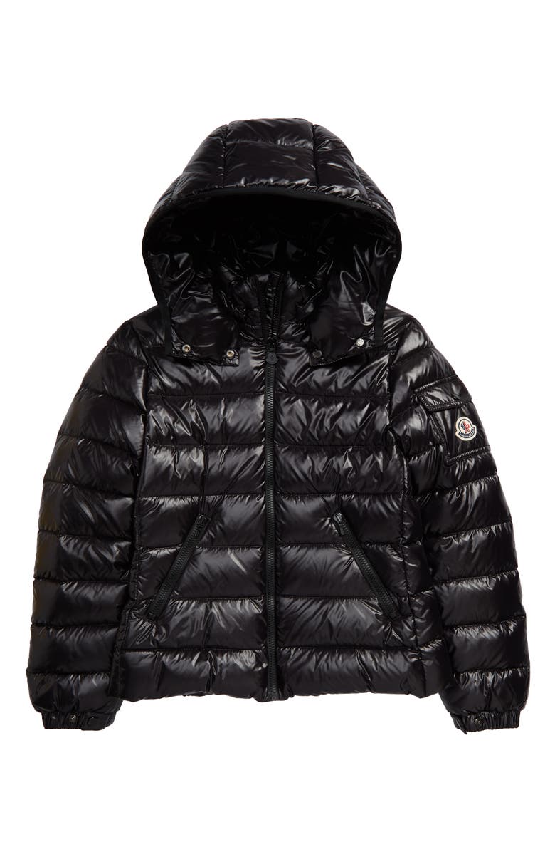 Moncler Bady Water Resistant Down Hooded Puffer Jacket, Main, color, 