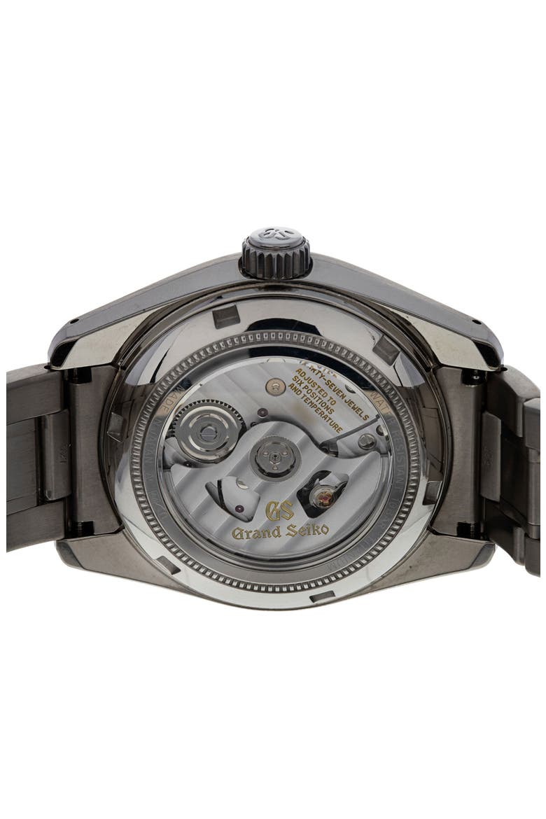 Grand Seiko Preowned 2019 Heritage Collection Bracelet Watch, 40mm, Alternate, color, SILVER