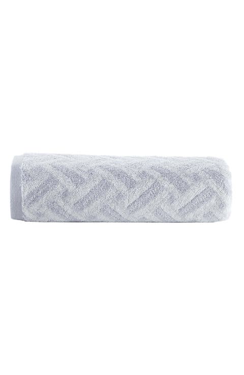 Crisscross Stripe Turkish Cotton Bath Towel