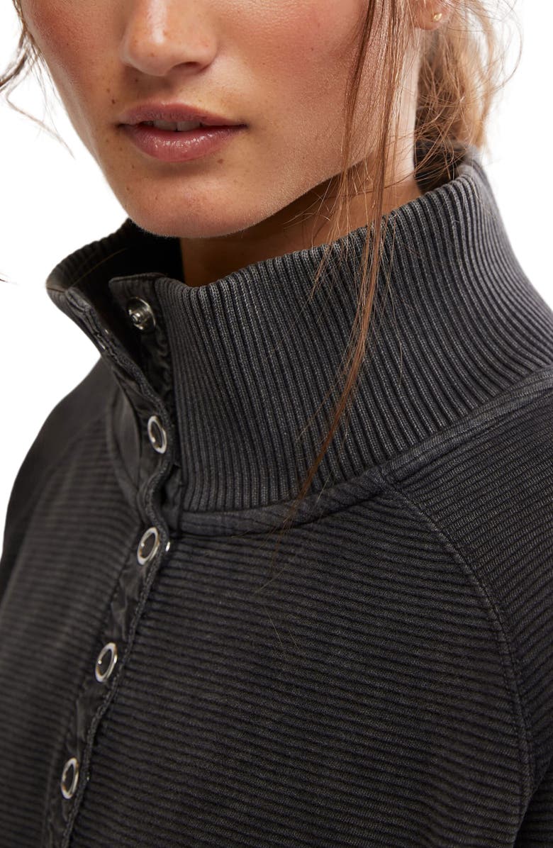 Free People FP Movement So Fly Cotton Henley Top, Alternate, color,