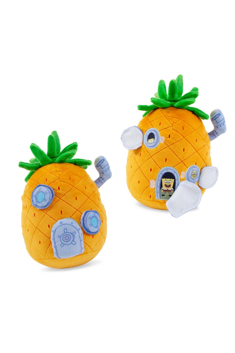 Nickelodeon SpongeBob SquarePants Pineapple House 10-Inch Plush Toy, Main, color, Orange