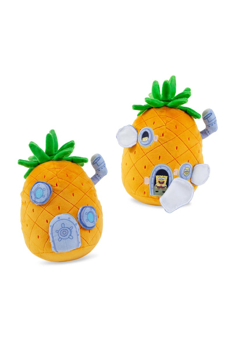 Toynk Nickelodeon SpongeBob SquarePants Pineapple House 10-Inch Plush Toy, Main, color, Orange