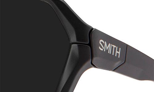 Smith Shift Mag™ 143mm Shield Sunglasses In Matte Black/chromapop Black