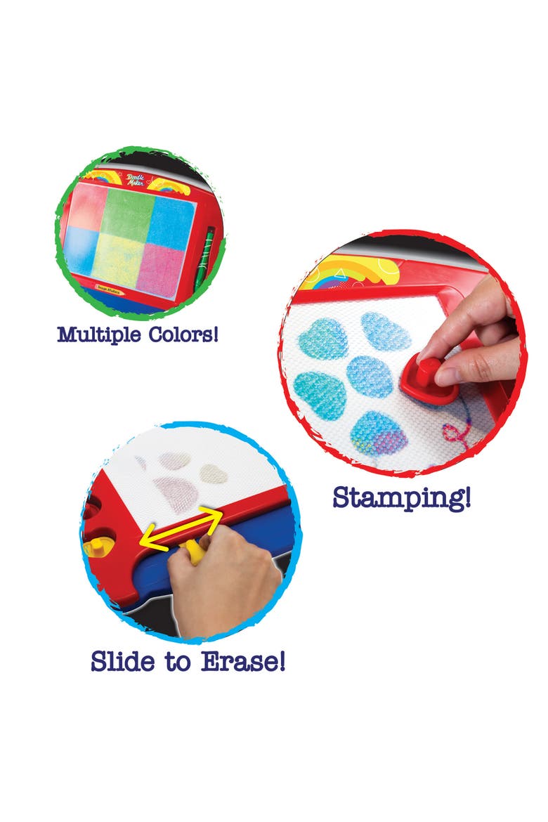 Doodle Maker Drawing Board, Alternate, color, Multicolored