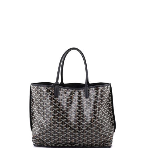 Anjou Reversible Tote Printed Coated Canvas PM