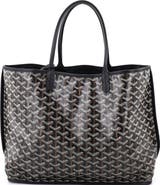 Pre-Owned Goyard Anjou Reversible Tote Printed Coated Canvas PM