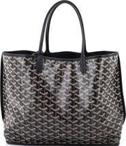Pre-Owned Goyard Anjou Reversible Tote Printed Coated Canvas PM