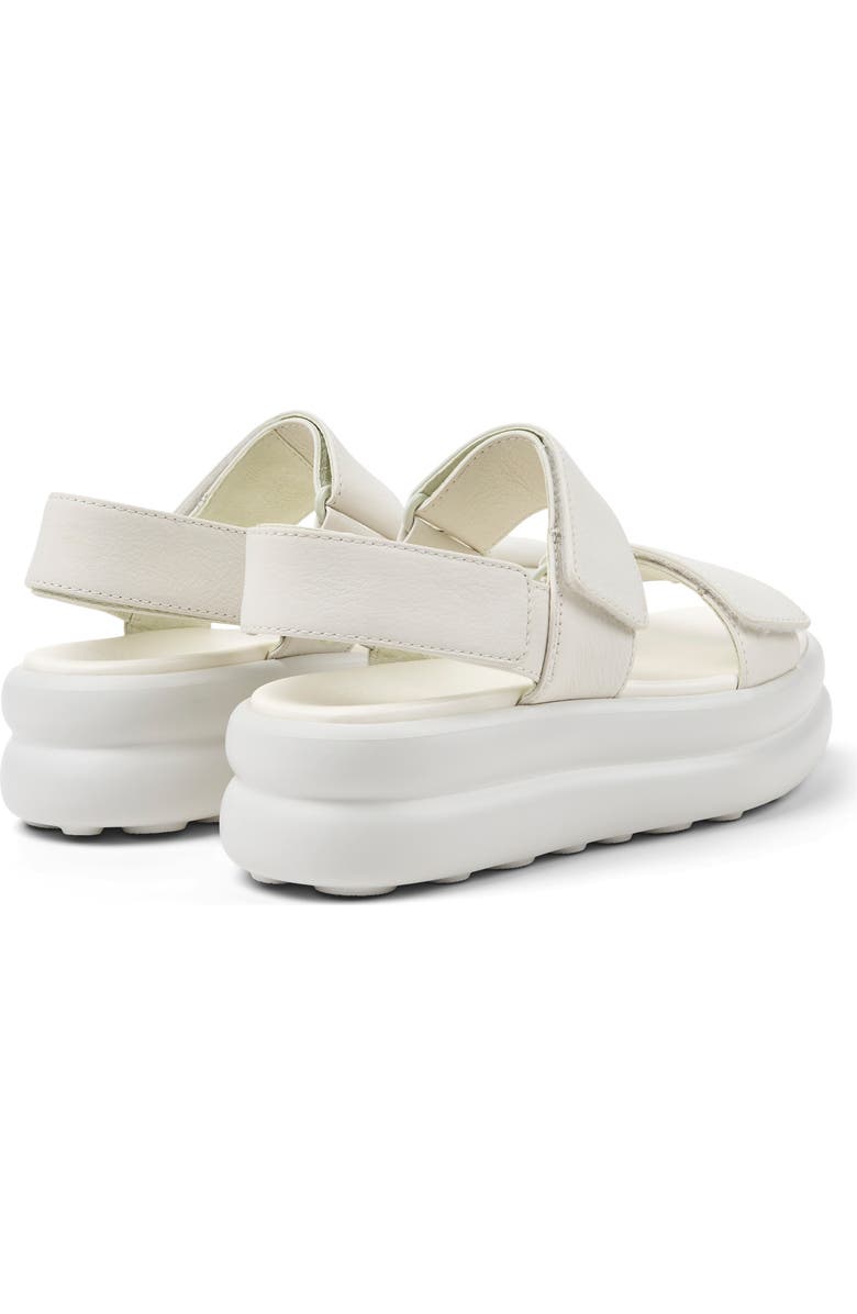 Camper Pelotas Flota Platform Sandal, Alternate, color, White Natural