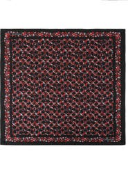 COACH Posey Cluster Silk Square Scarf