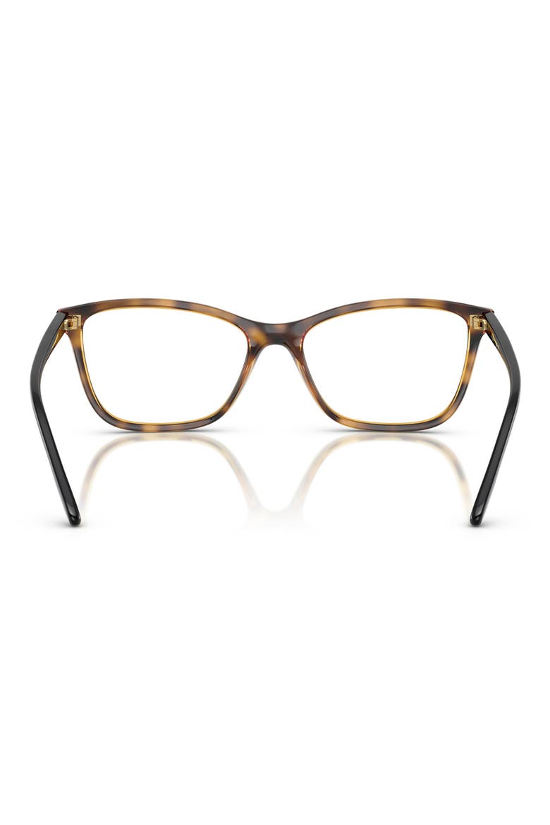 52mm Butterfly Optical Glasses, Alternate, color, DARK HAVANA