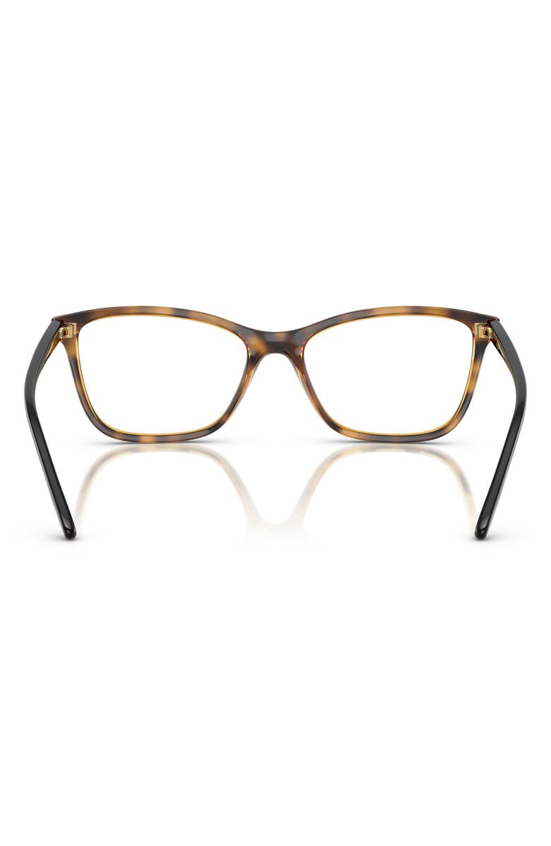 VOGUE 52mm Butterfly Optical Glasses, Alternate, color, Dark Havana