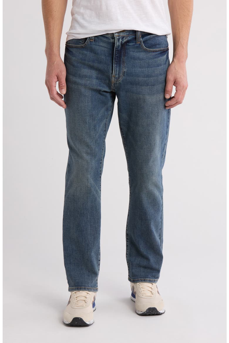 223 Slim Straight Jeans, Main, color, HORSESHOE