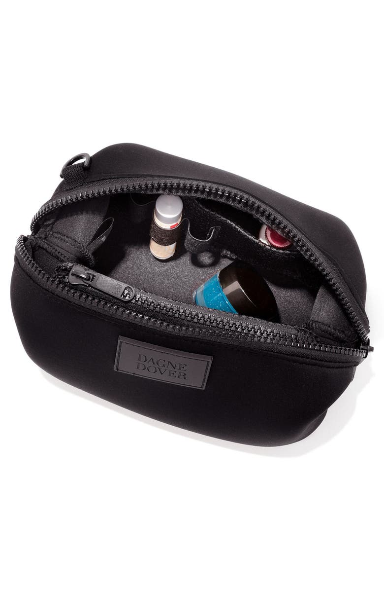 Dagne Dover Small Hunter Neoprene Toiletry Bag, Alternate, color,