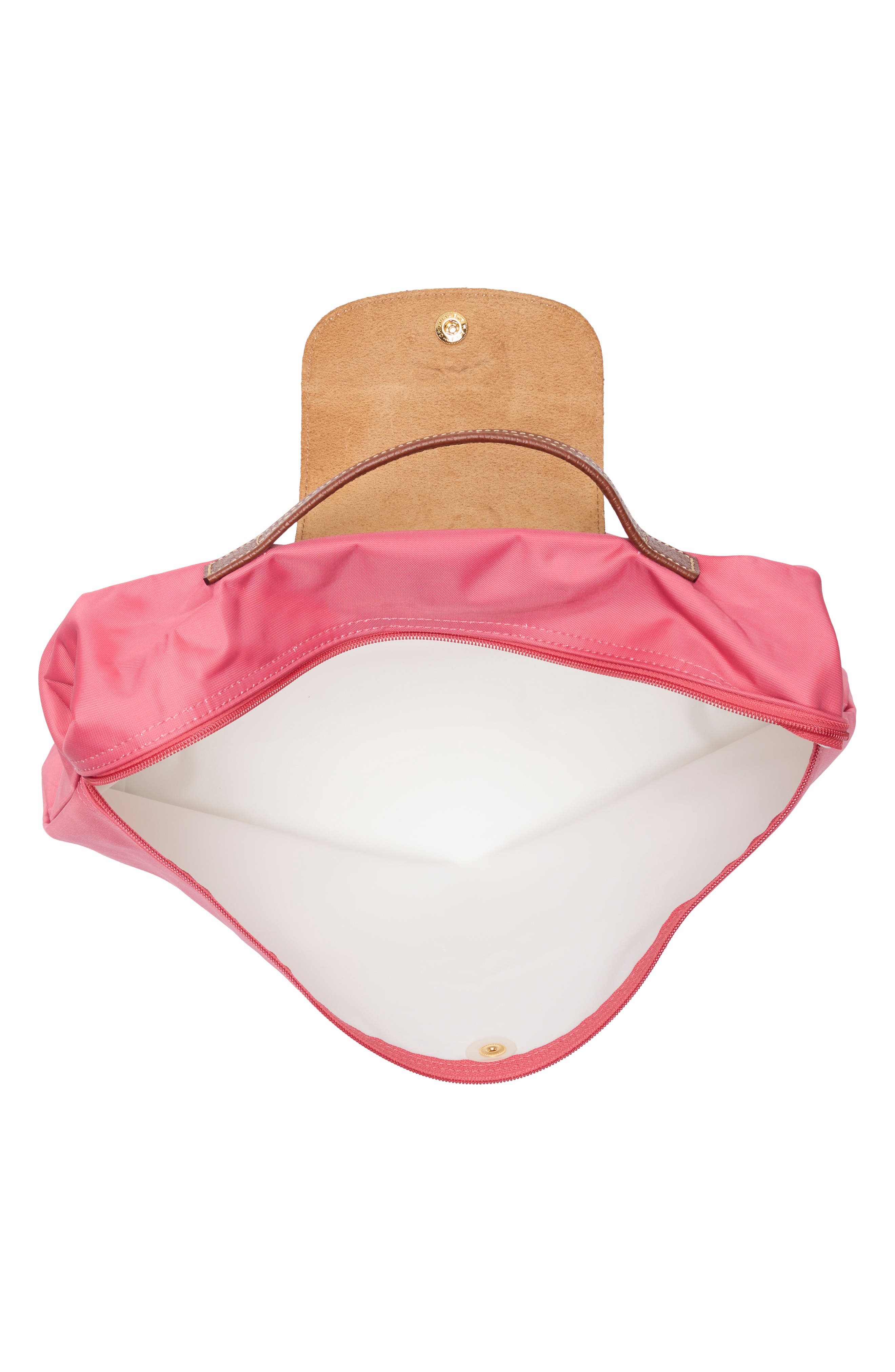 Longchamp Le Pliage Top Handle Document Holder Bag, Alternate, color, Flowers