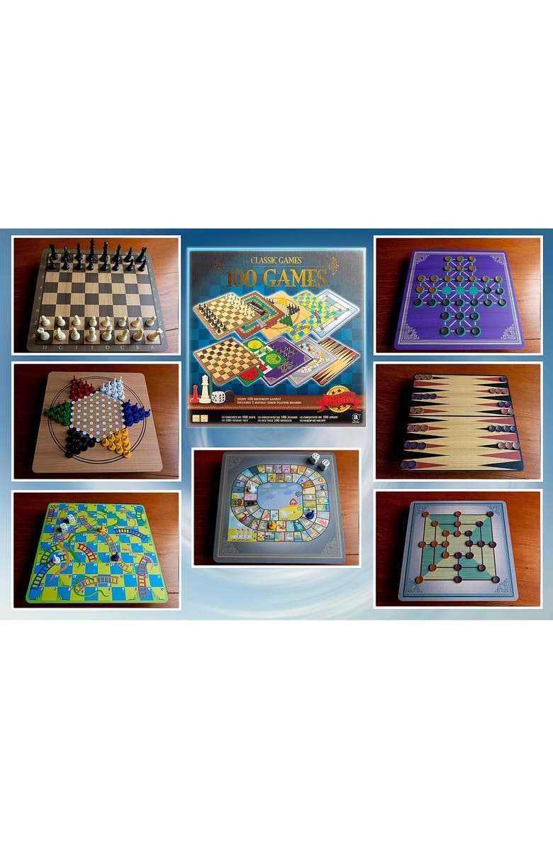 Merchant Ambassador 100 Games Classic Collection, Alternate, color, Multicolored