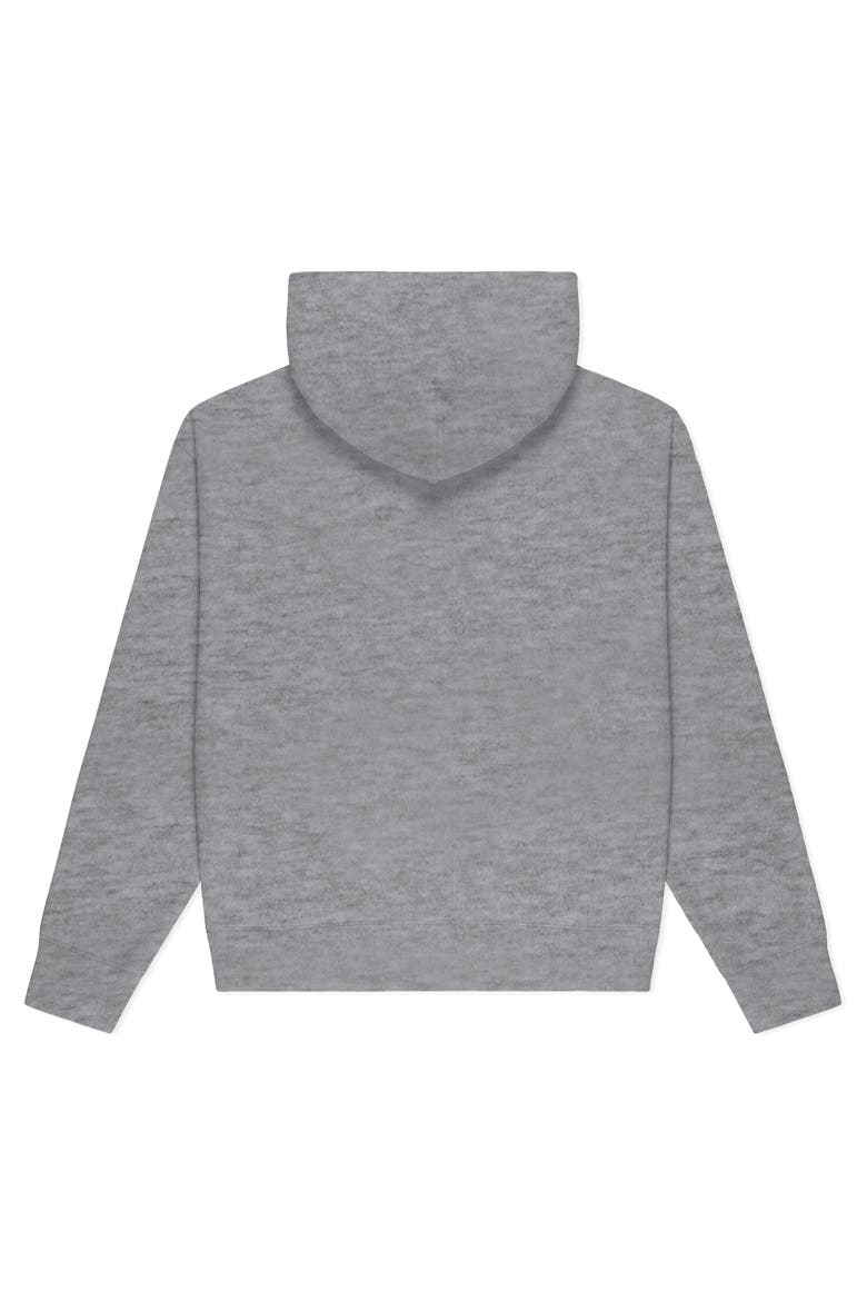 Butterfly Relaxed Midweight Fleece Pullover Hoodie, Alternate, color, Athletic Heather