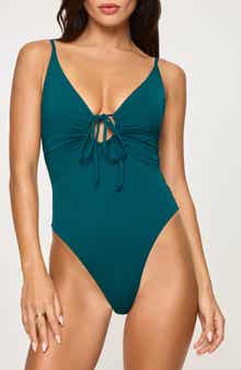 LSPACE Piper Keyhole One-Piece Swimsuit