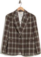 Scotch & Soda Oversized Plaid Blazer