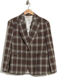 Scotch & Soda Oversized Plaid Blazer