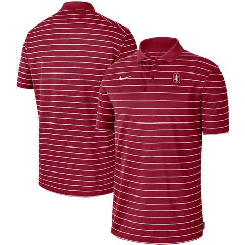 Men's Nike Cardinal Stanford Cardinal Icon Victory Coaches 2023 Early Season Performance Polo