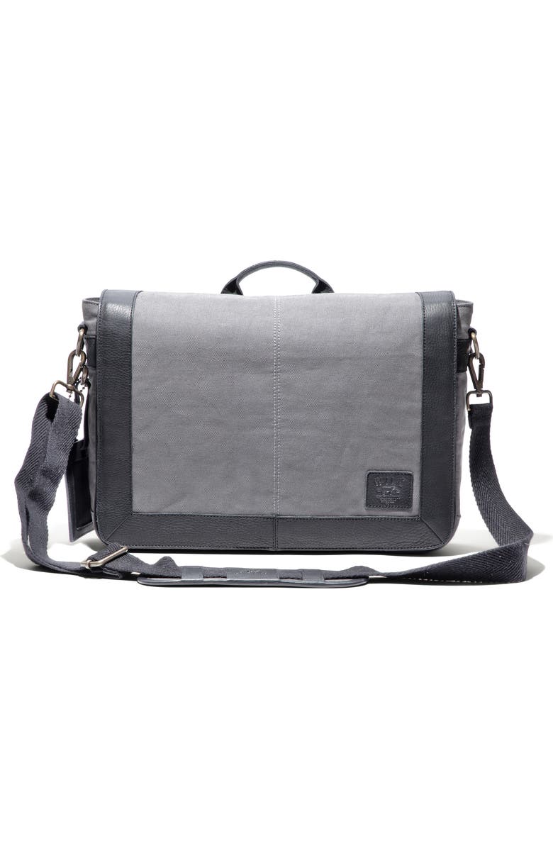 Will Leather Goods Commuter Slim Messenger Bag, Main, color,