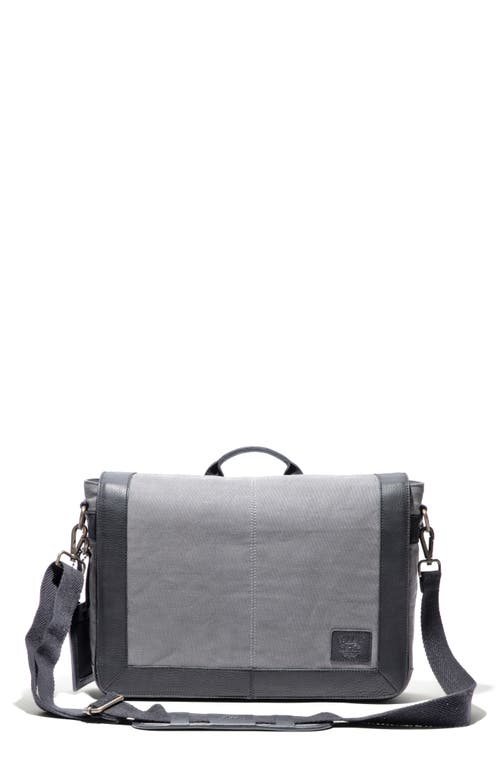 Will Leather Goods Commuter Slim Messenger Bag in Charcoal/Black at Nordstrom