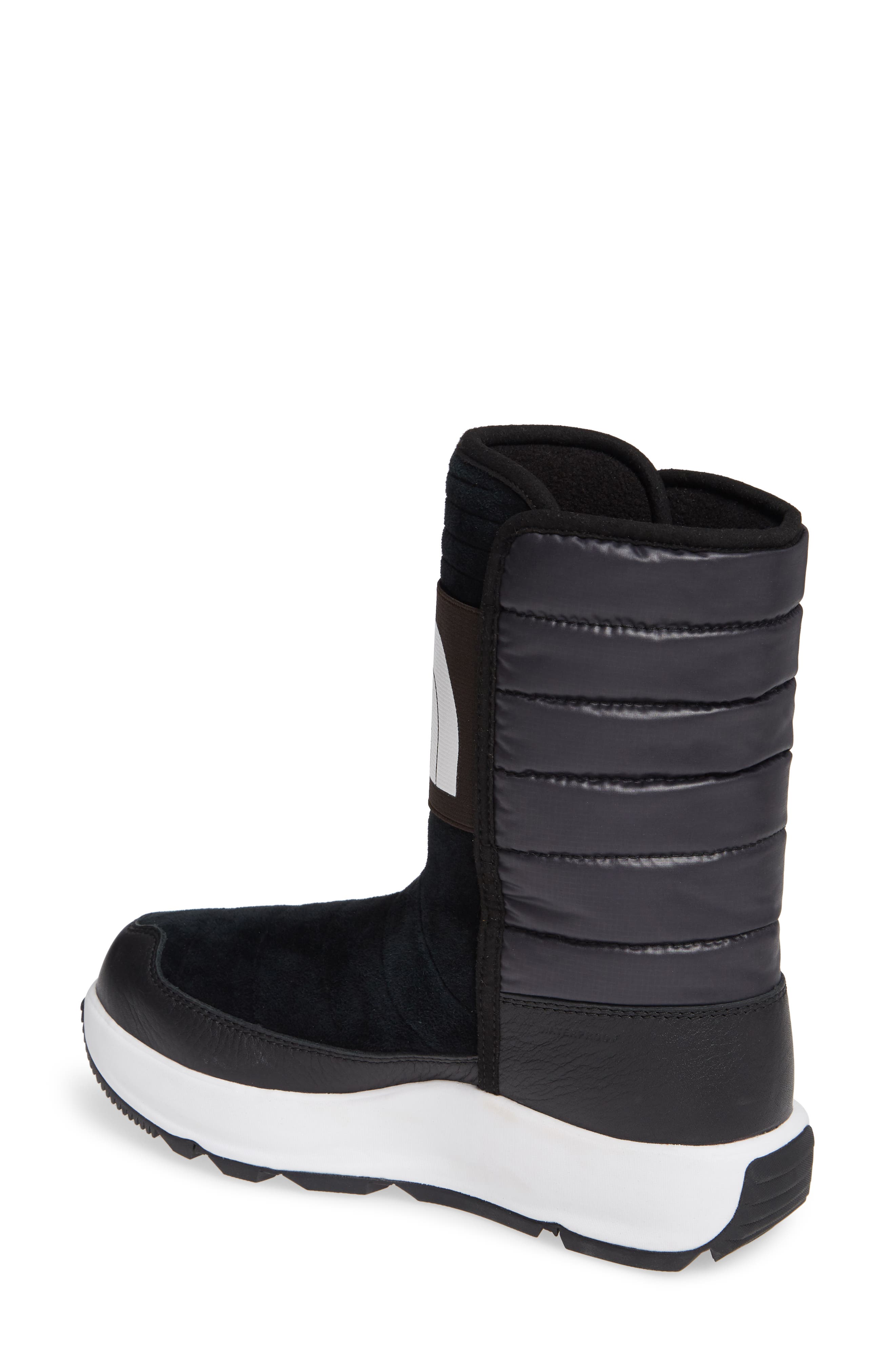 Ozone Park Waterproof Boot, Alternate, color, BLACK/ WHITE