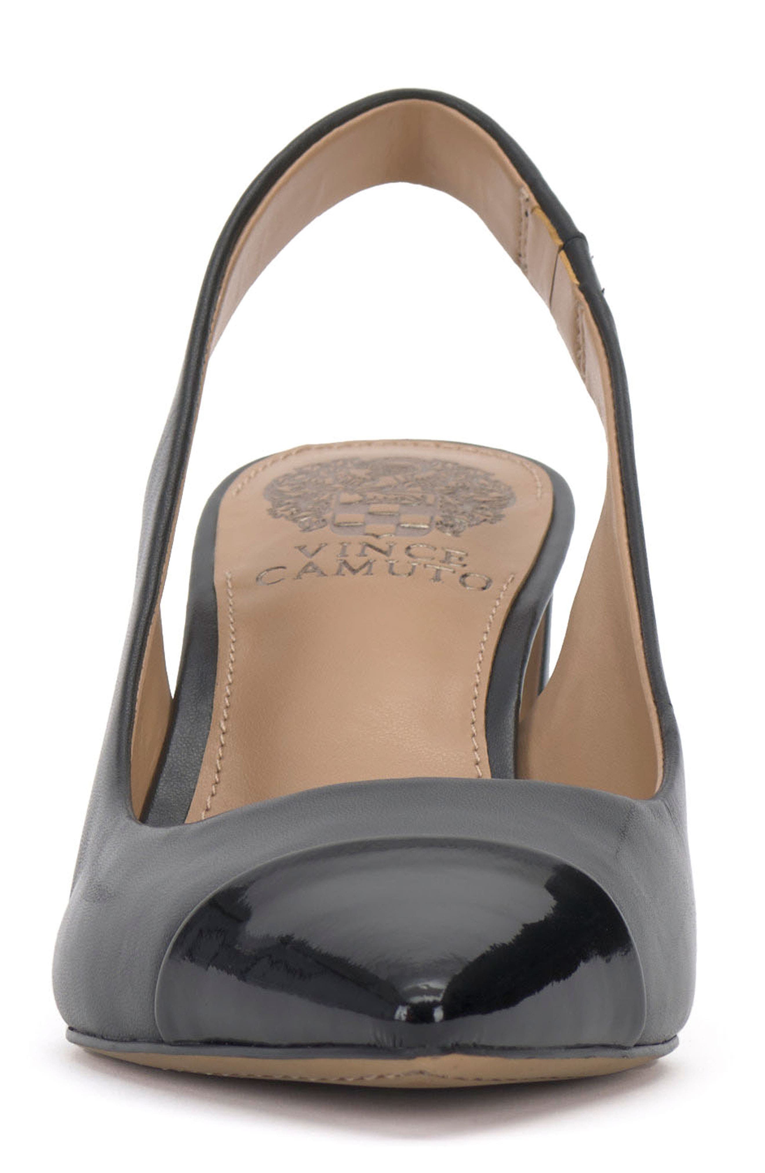 Vince Camuto Hamden Slingback Pointed Cap Toe Pump, Alternate, color, 