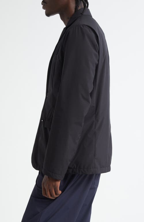 Herno Functional Wardrobe Waterproof Sport Coat In Black