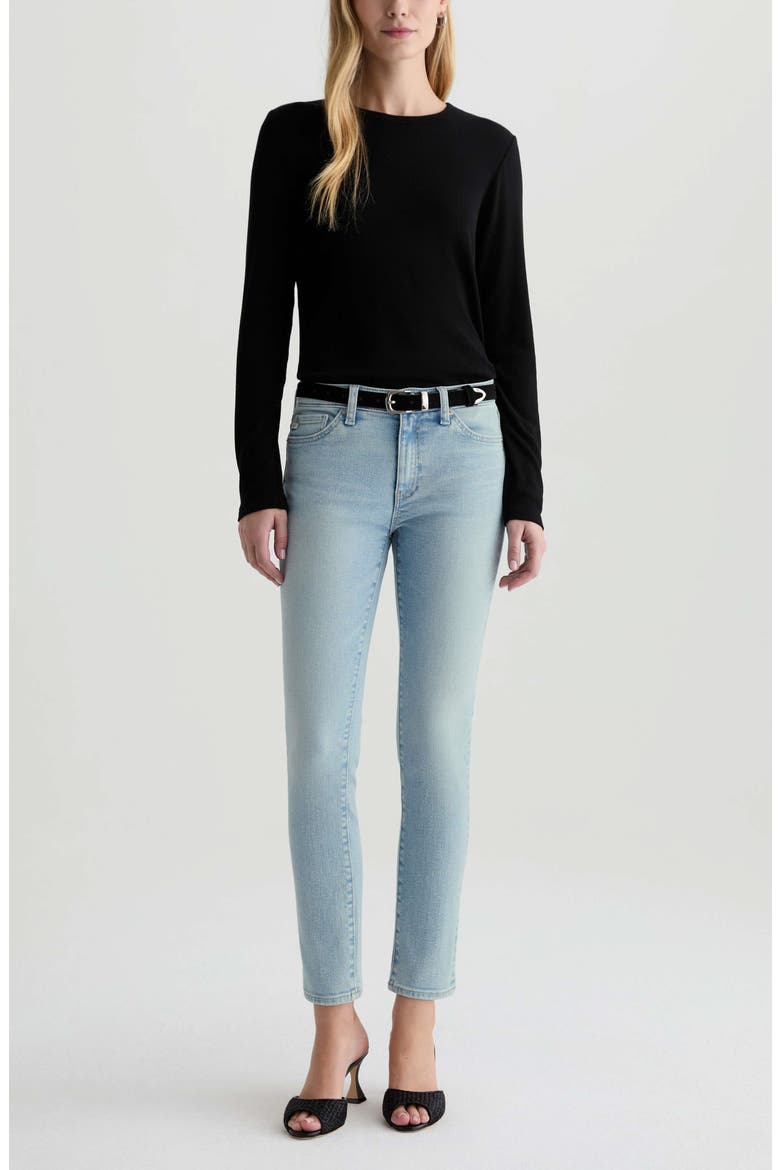 Prima Low Rise Ankle Cigarette Jeans, Alternate, color, 24 YEARS INTENTION